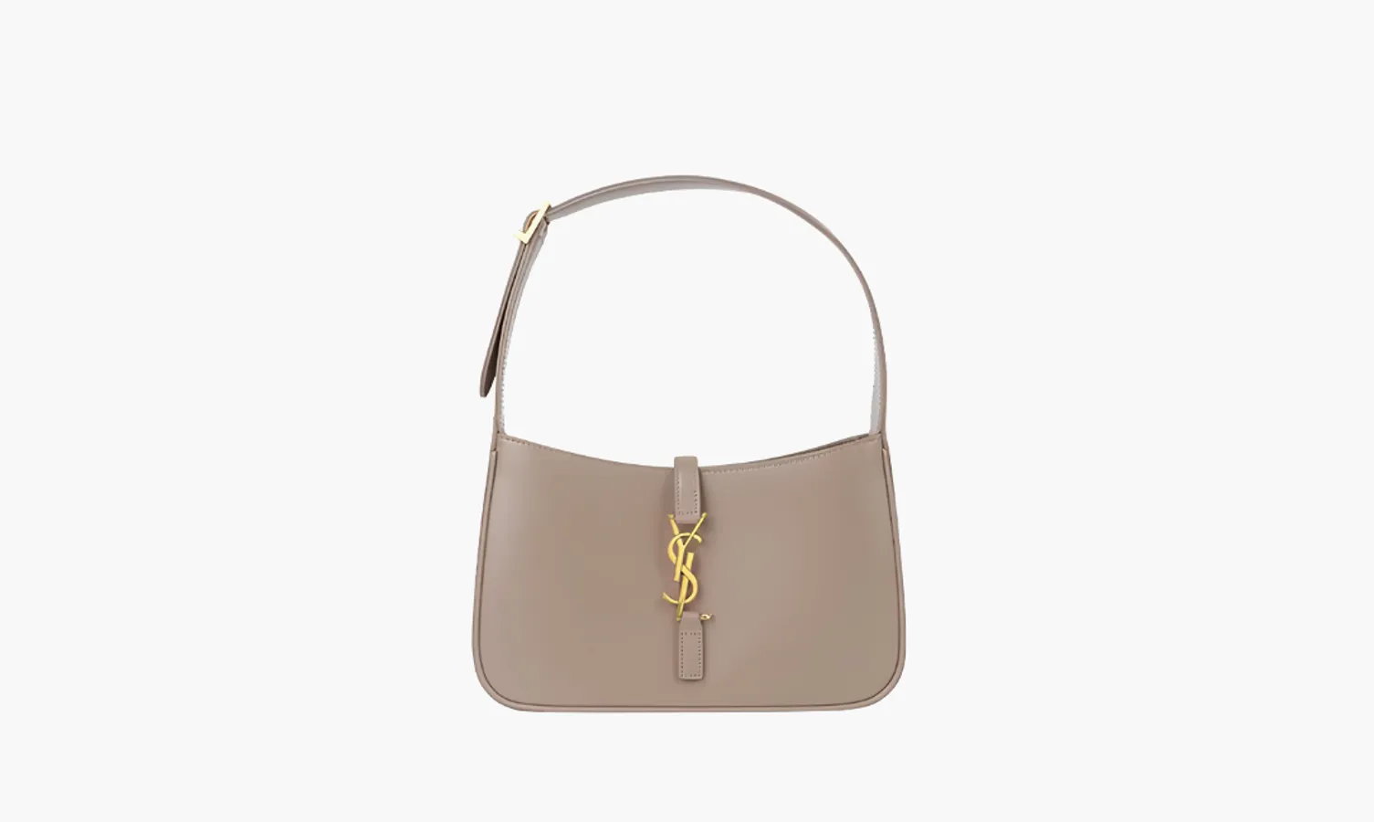 Saint Laurent Le 5 A 7 Monogram Hobo Bag «Taupe»