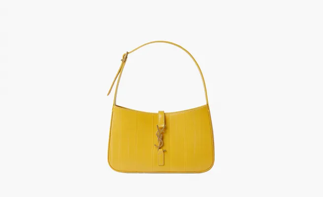 Сумки Saint Laurent Le 5 À 7 Shoulder Bag «Mimosa Yellow» желтый