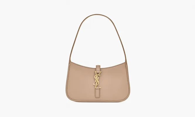 Сумки Saint Laurent Mini Bag Le 5 À 7 In Smooth Leather «Dark Beige» бежевый