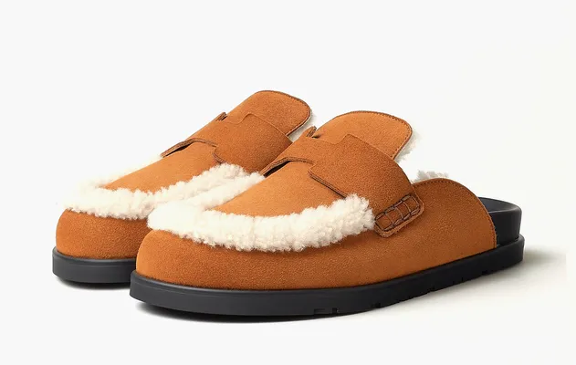 Обувь Hermes Go Mule «Naturel / Ecru» коричневый