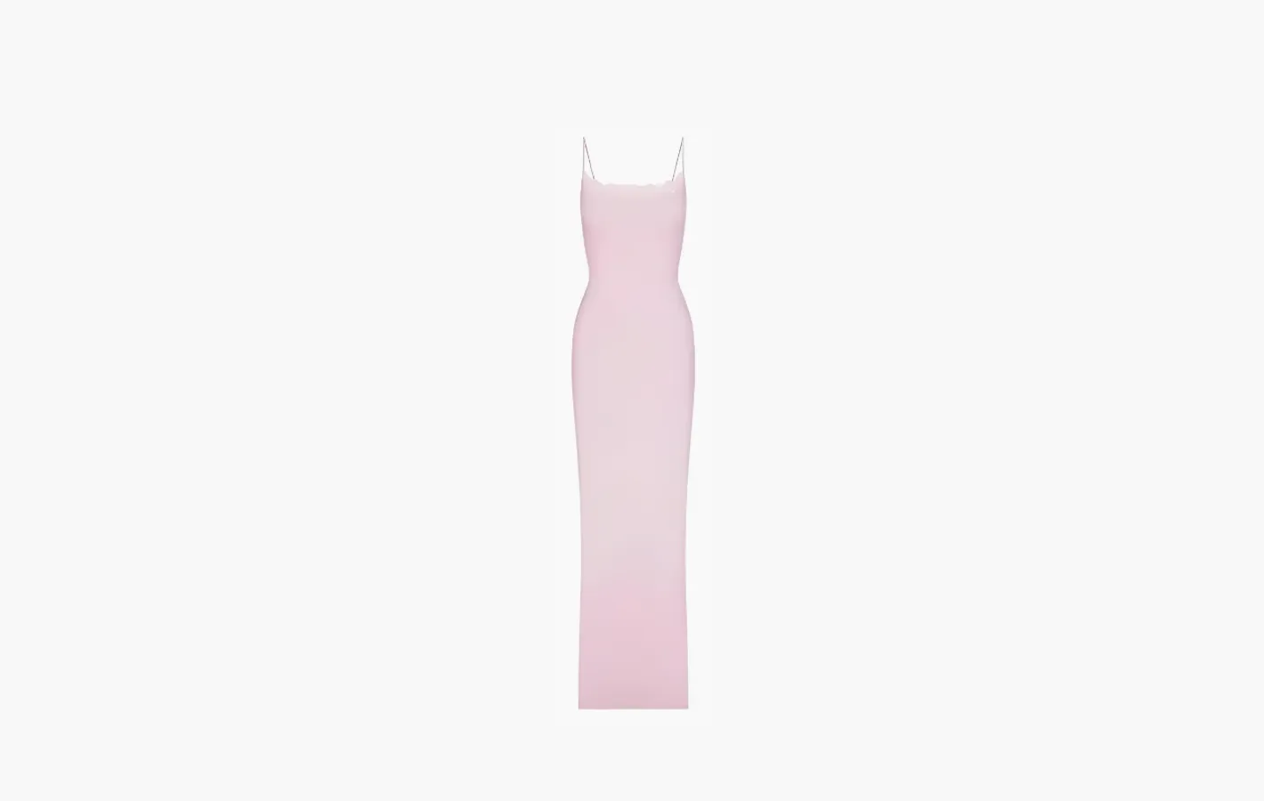 Skims Fits Everybody Lace-trim Slip Dress «Rose Blossom Tonal»