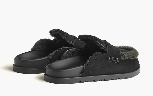 Обувь Hermes Go Mule «Noir / Anthracite» черный
