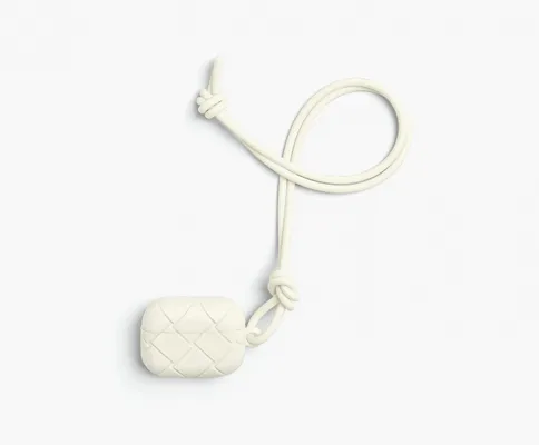 Аксессуары Bottega Veneta AirPods Pro Case 'White' белый