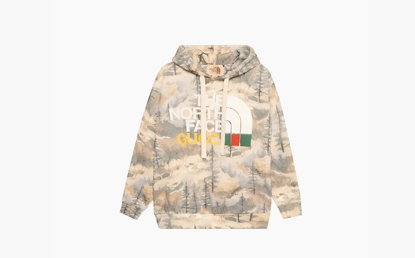 Gucci x The North Face Sweatshirt «Forest Print»