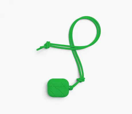 Аксессуары Bottega Veneta AirPods Case «Parakeet» зеленый