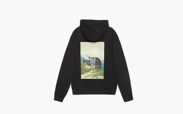 Одежда Gucci x The North Face Sweatshirt (FW21) «Black» черный