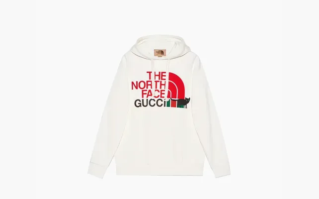 Одежда Gucci x The North Face Sweatshirt «Off-White» белый