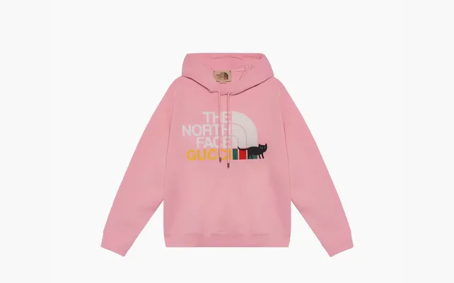 Одежда Gucci x The North Face Sweatshirt «Pink» розовый