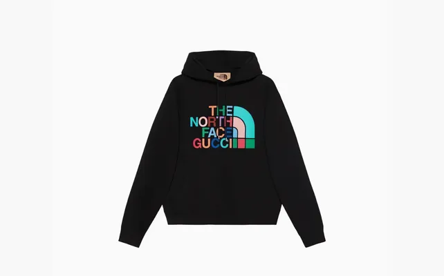 Одежда Gucci x The North Face Sweatshirt «Black/Multicolor» черный