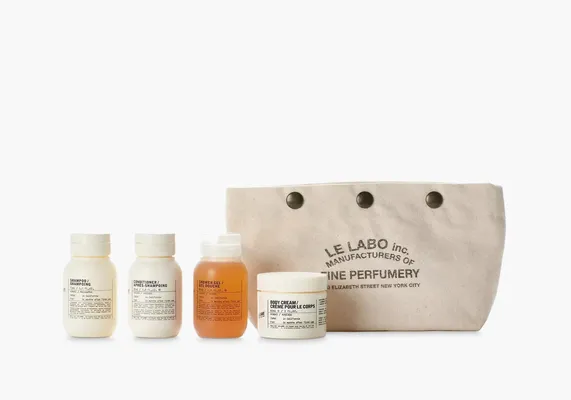 Парфюмерия Le Labo Body & Hair Travel Set «Hinoki» бежевый