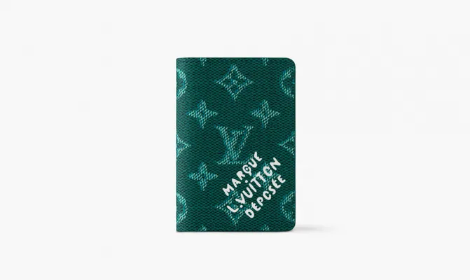 Аксессуары Louis Vuitton Pocket Organizer «Green» зеленый