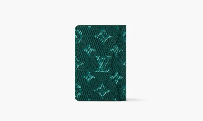 Аксессуары Louis Vuitton Pocket Organizer «Green» зеленый
