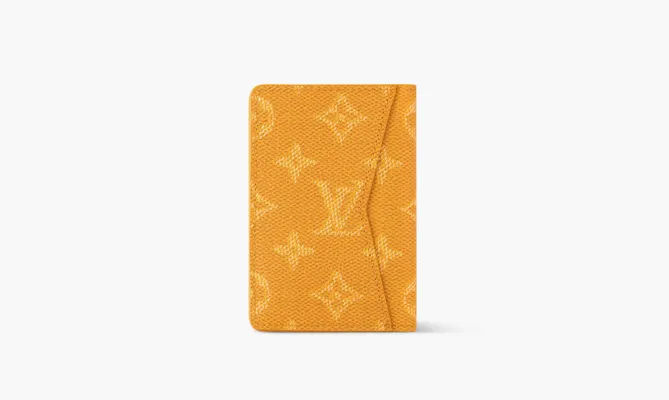Аксессуары Louis Vuitton Pocket Organizer «Yellow» желтый