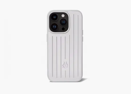 Аксессуары Rimowa Case for iPhone 15 Pro «Silver» серебряный