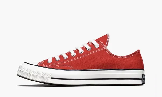 Кроссовки Converse Chuck Taylor All Star 70 Vintage Canvas «Enamel Red» красный