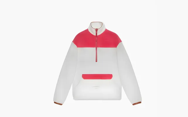 Одежда Gucci x The North Face Sweatshirt «Off White/Dark Pink» белый