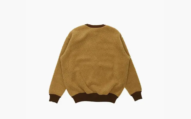 Одежда The North Face x Gucci Faux Fur Sweatshirt «Brown» коричневый