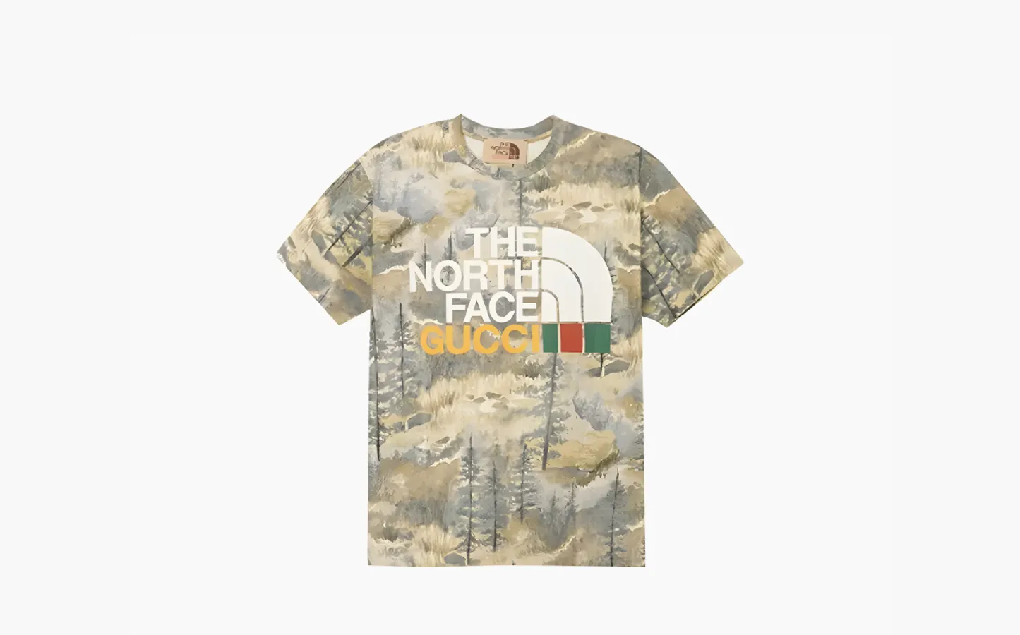 Gucci x The North Face T-shirt «Forest Print»