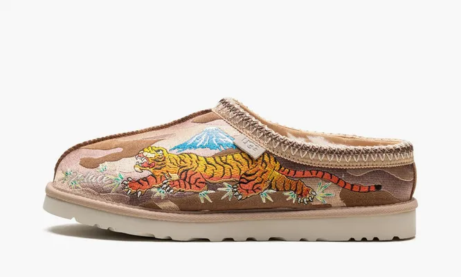 Обувь Ugg Tasman Slipper x Palace «Chestnut Camo» коричневый