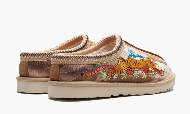 Обувь Ugg Tasman Slipper x Palace «Chestnut Camo» коричневый