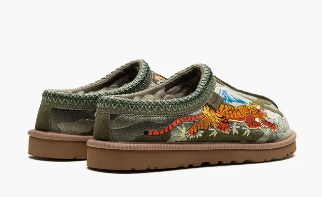 Обувь Ugg Tasman Slipper x Palace «Burnt Olive Camo» зеленый
