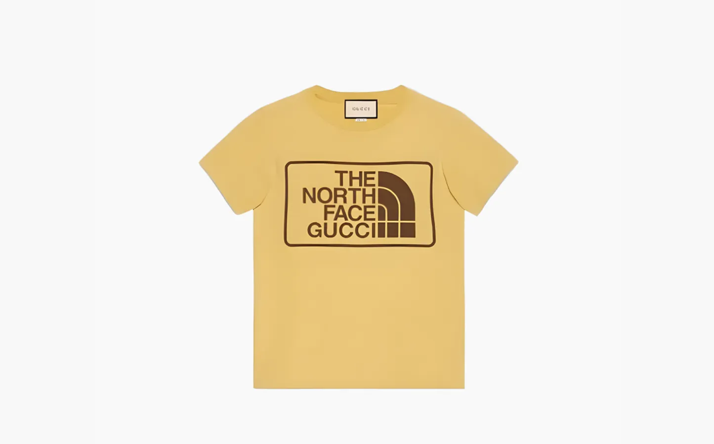 Men's Gucci x THE NORTH FACE Crossover SS21 «Light Yellow»