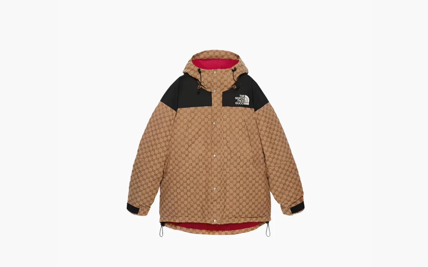 Gucci x The North Face Down Jacket «Beige/Ebony»