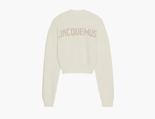 Одежда Jacquemus La Maille Sweater «Light Beige» бежевый