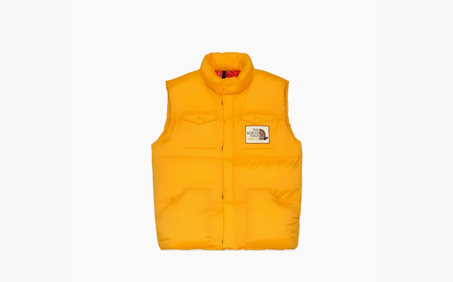 Gucci x The North Face Down Vest «Yellow»
