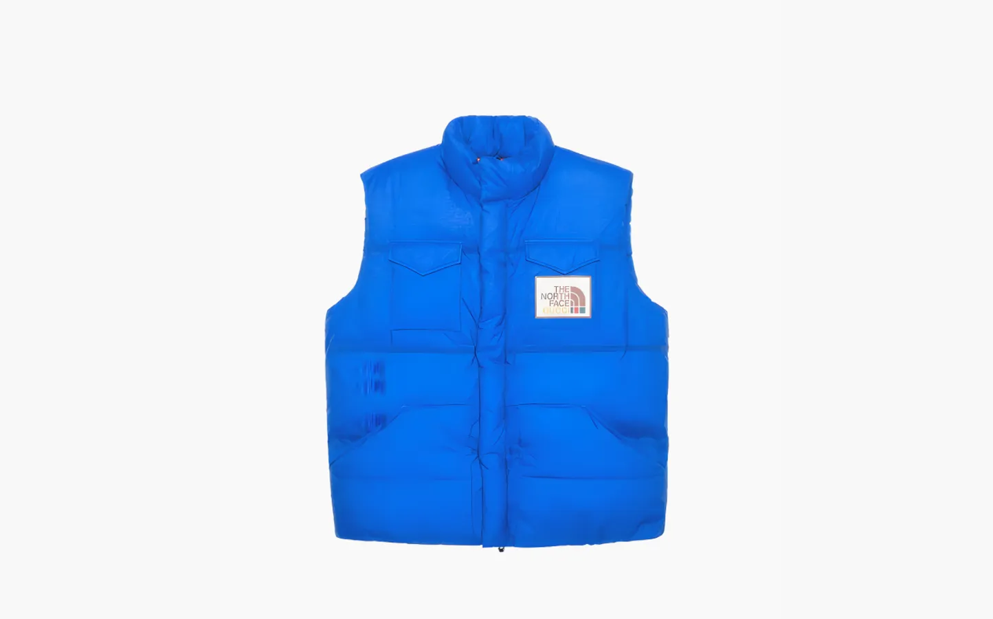 Gucci x The North Face Down Vest (FW21) «Blue»