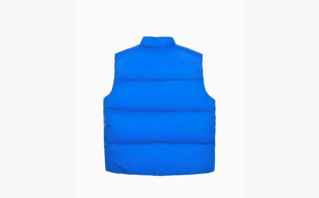  Gucci x The North Face Down Vest (FW21) «Blue» sinie