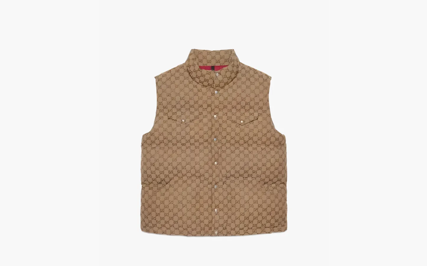 Gucci x The North Face Down Vest «Beige/Ebony»