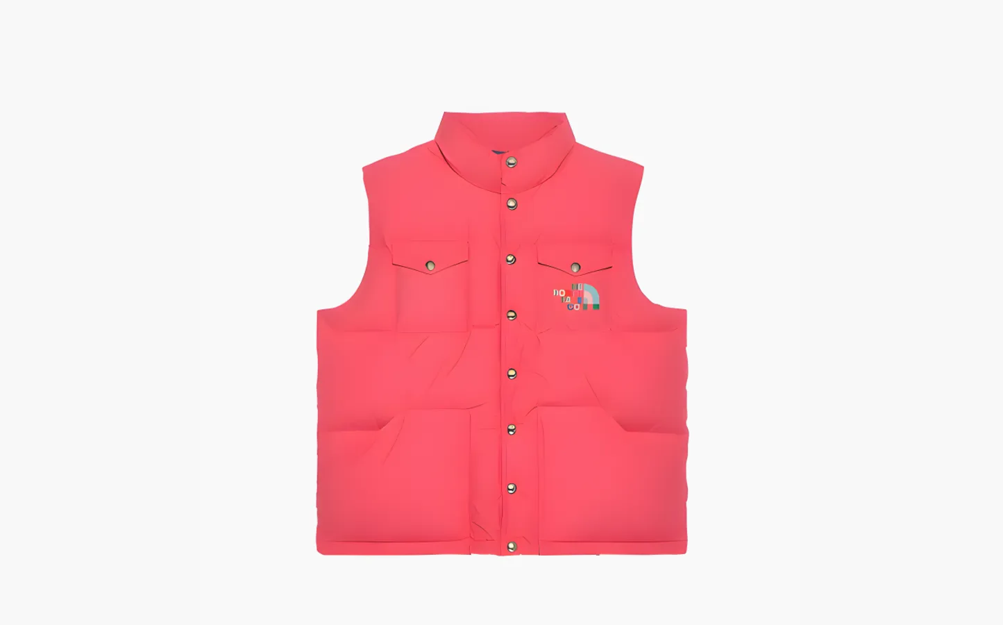 Gucci x The North Face Down Vest «Pink»
