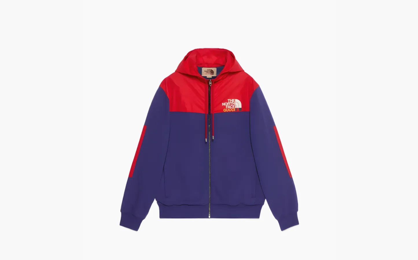 Gucci x The North Face Zip Jacket «Blue/Red»