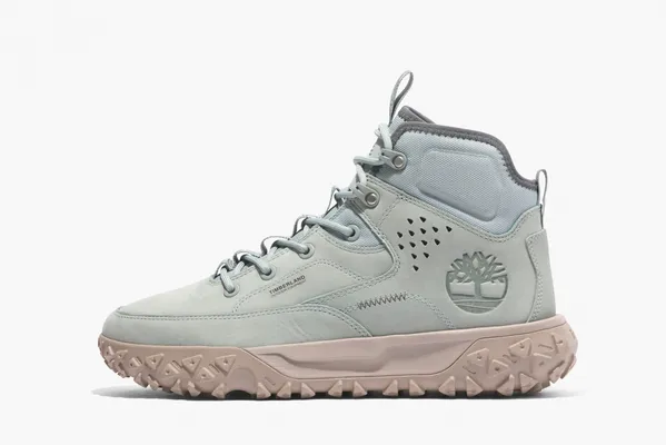 Обувь Timberland Greenstride Motion 6 Mid Hiking Boots «Light Gray» lightBlue