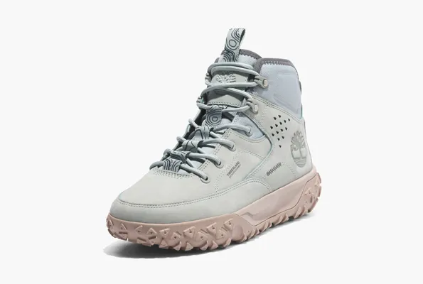 Обувь Timberland Greenstride Motion 6 Mid Hiking Boots «Light Gray» lightBlue