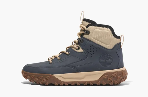 Обувь Timberland Greenstride Motion 6 Mid Hiking Boot «Dark Blue Nubuck» синий