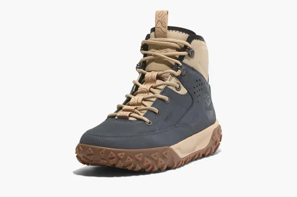 Обувь Timberland Greenstride Motion 6 Mid Hiking Boot «Dark Blue Nubuck» синий
