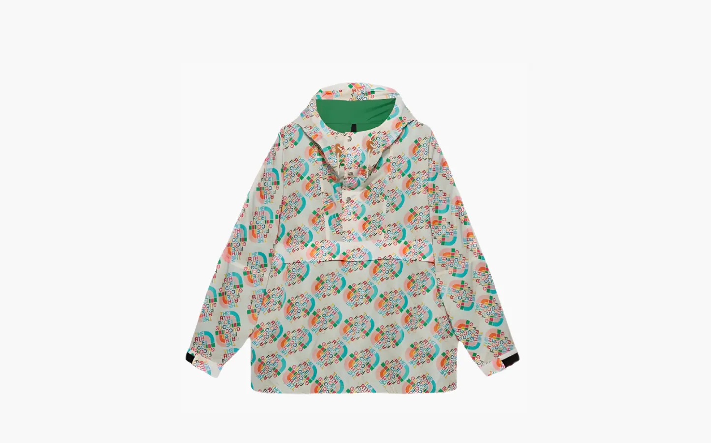 Gucci x The North Face Nylon Jacket «Ivory/Multicolor»