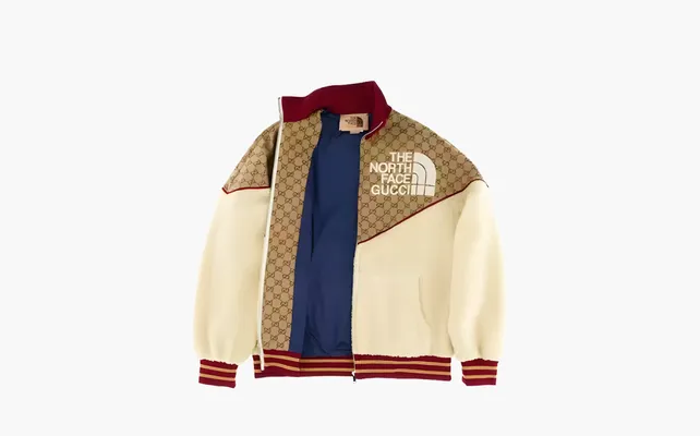 Одежда Gucci x The North Face Zip Jacket «Beige Ebony» бежевый