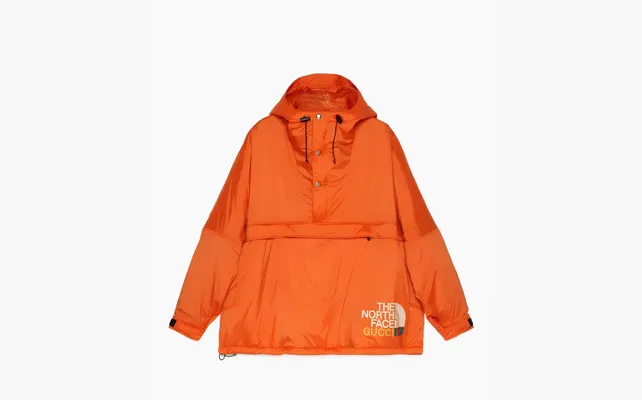  Gucci x The North Face Anorak Jacket «Orange» oranzhevye