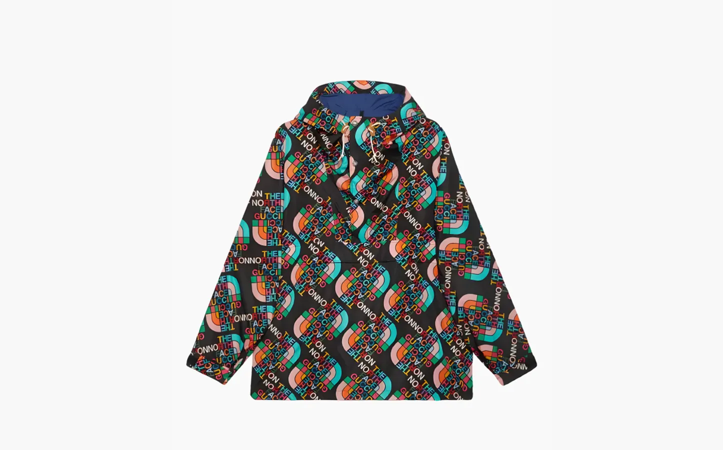 Gucci x The North Face Nylon Jacket «Black/Multicolor»