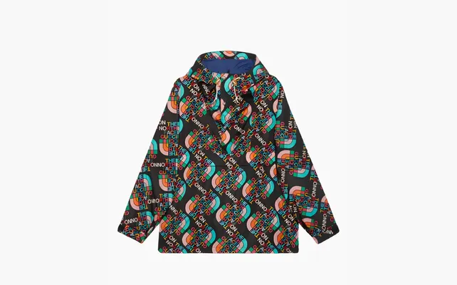  Gucci x The North Face Nylon Jacket «Black/Multicolor» raznotsvetnye