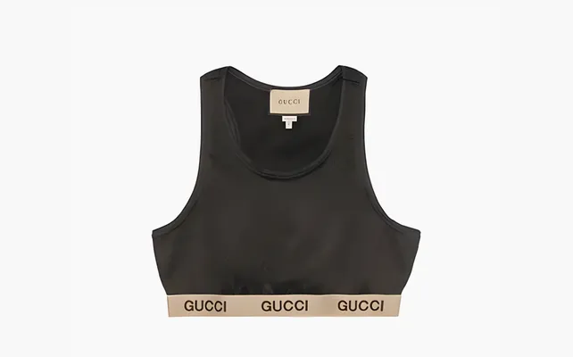 Одежда Gucci x The North Face Sleeveless Top «Black» chyernye