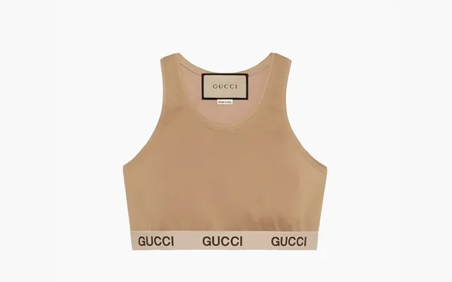 Одежда Gucci x The North Face Sleeveless Top «Camel» korichnevye