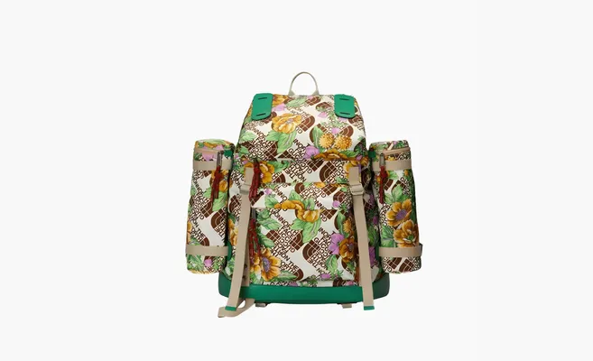 Сумки GUCCI x The North Face Backpacks «Black/Multicolor» raznotsvetnye