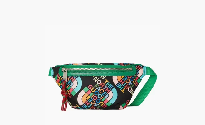 Сумки Gucci x The North Face Gucci Belt Bag «Black» chyernye