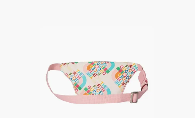 Сумки Gucci x The North Face Gucci Belt Bag «Ivory» розовый