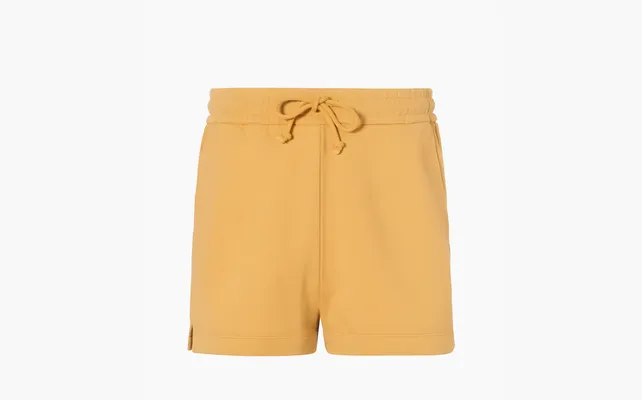Одежда Gucci x The North Face Web Print Cotton Shorts «Yellow» zhyeltye