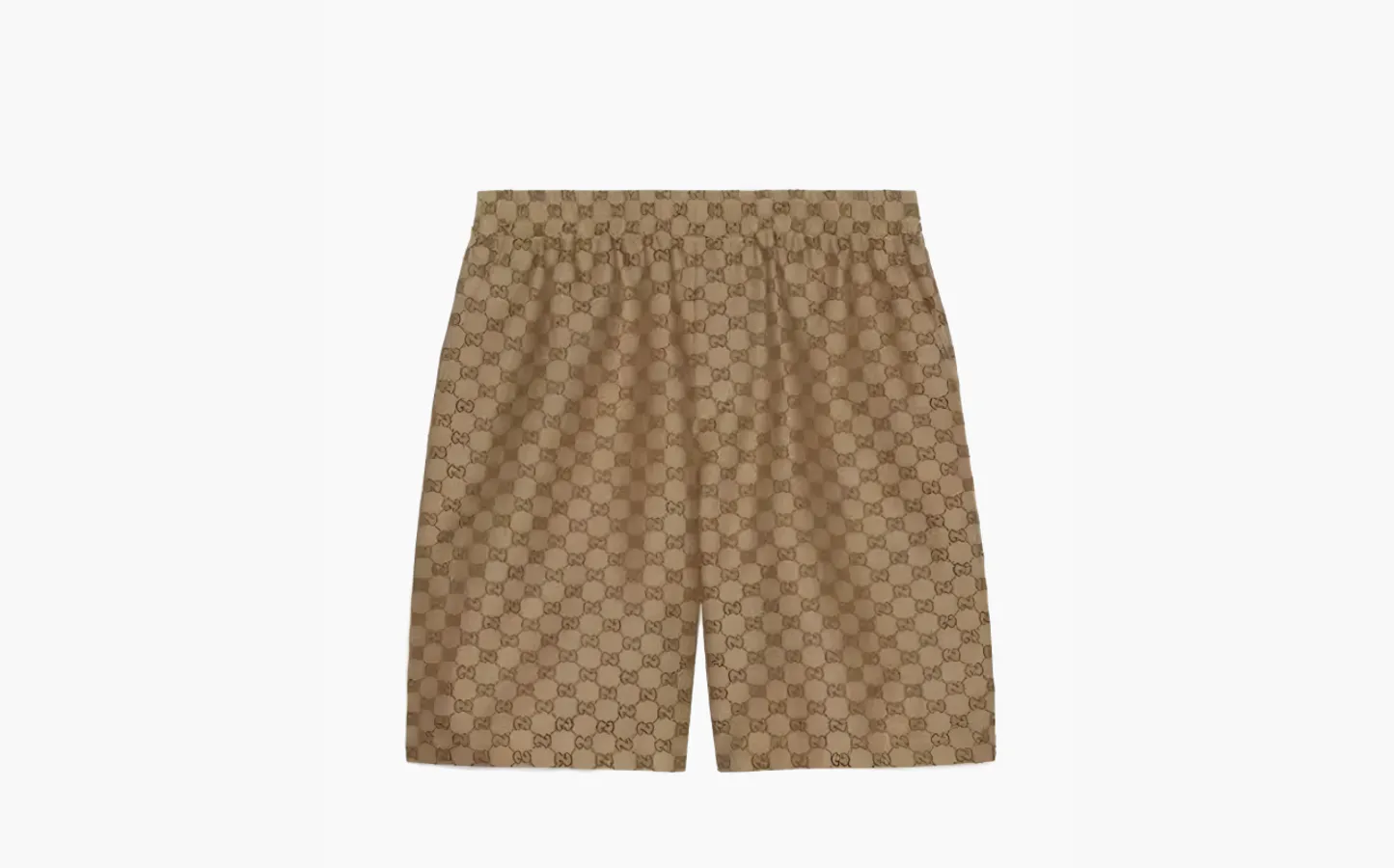 Gucci x The North Face Web Print Cotton Shorts «Beige»